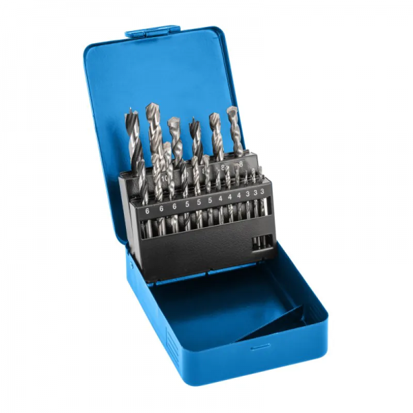 Hogert - Ensemble de forets pour béton, bois et métal - Réf : HT6D379