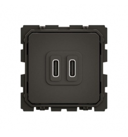 Legrand - Céliane 2024 - Double prise chargeur USB - Type C - 20W - Réf : CM0154