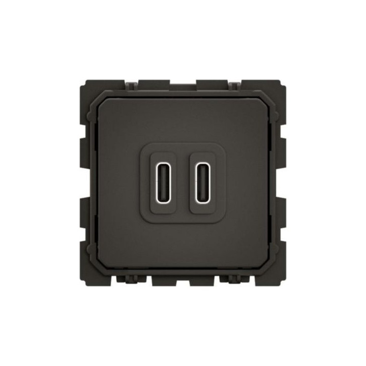Legrand - Céliane 2024 - Double prise chargeur USB - Type C - 20W - Réf : CM0154
