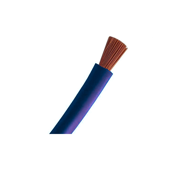 Fil souple H07VK de 16mm² souple - Bleu - Coupe au mètre - Réf : VK16B