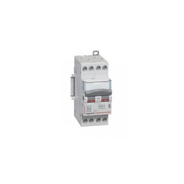 Legrand - DX3 - Interrupteur-sectionneur 4P - 32A - Compact 2 modules - Réf : 406479
