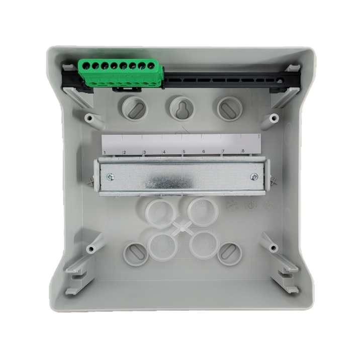 Schneider - Mureva - Mini coffret étanche - 8 Modules - IP65/IK09 - Réf : 13959M