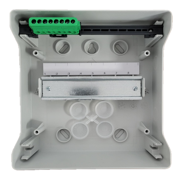 Schneider - Mureva - Mini coffret étanche - 8 Modules - IP65/IK09 - Réf : 13959M