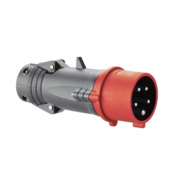 Legrand - Fiche mobile droite Hypra - 3P+N+T - IP44 - 32A - 380 à 415V - plastique - Ref : 052944
