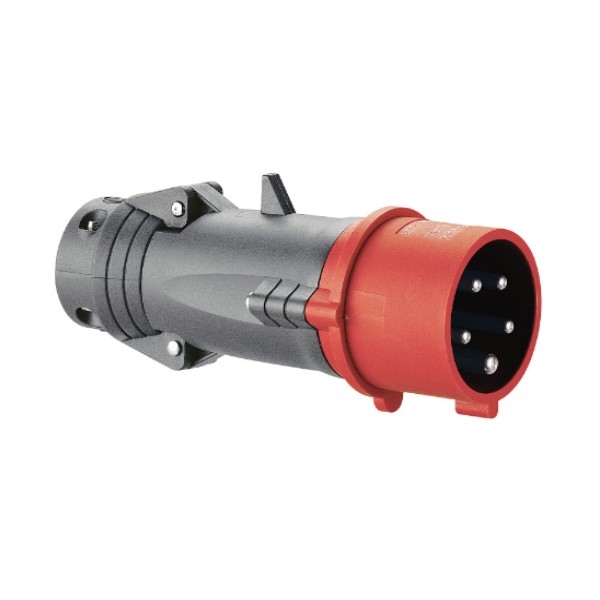 Legrand - Fiche mobile droite Hypra - 3P+N+T - IP44 - 32A - 380 à 415V - plastique - Ref : 052944