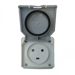 Legrand - Plexo - Prise de courant 2P+T 20A - saillie - IP55/IK08 - Réf : 091655