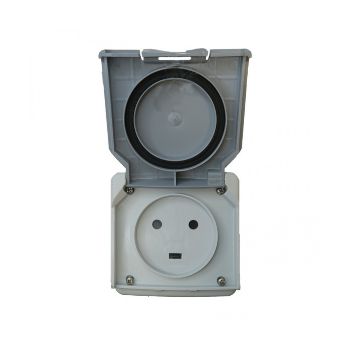 Legrand - Plexo - Prise de courant 2P+T 20A - saillie - IP55/IK08 - Réf : 091655