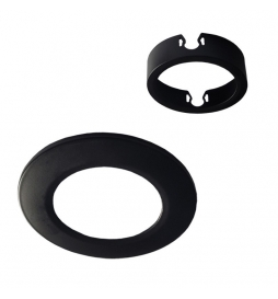 Electra - Collerette et Adaptateur noir pour Spot LED Electra 302687 - Réf : 302768