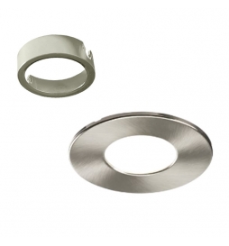 Electra - Collerette et Adaptateur aluminium brossé pour Spot LED Electra 302687 - Réf : 302769