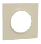 Schneider - Odace 2011 - Styl - Plaque 1 poste - Sable - Réf : S520702B1