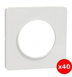 Schneider - Odace - Touch - LOT - Plaque 1 poste - Réf : S520802x40