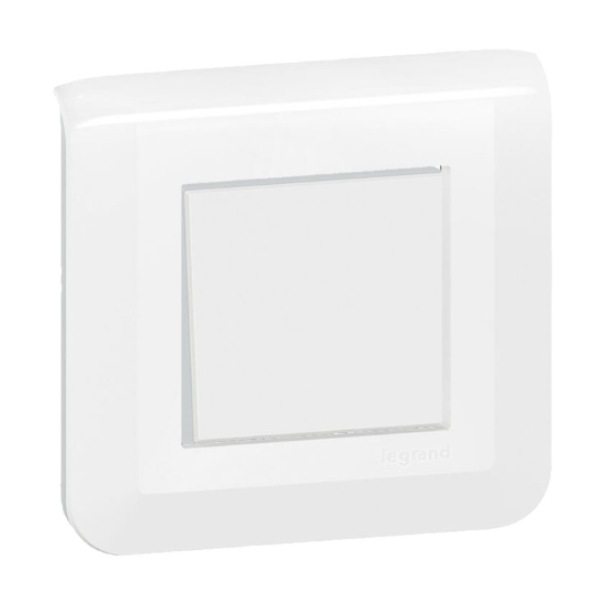 Legrand Mosaic - Prêt à poser - Va et vient complet + boîte batibox 1 poste Prof. 40mm - 080021L+080251+277802L+278011L