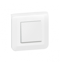 Legrand Mosaic - Bouton poussoir complet - 1 poste (2M) - 6A - 230V - 080251+278040L+277802L