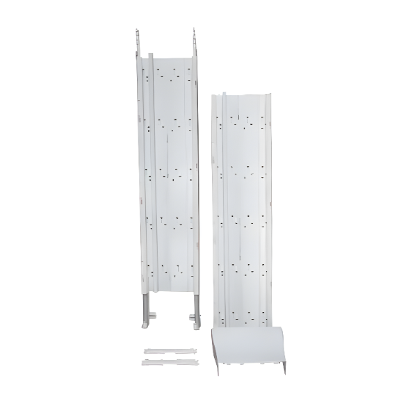 Legrand - Kit GTL 18M - 030067 - 65 x 355 mm - Avec 2 couvercles complet - long. réglable - 2,45 à 2,60m - 030067