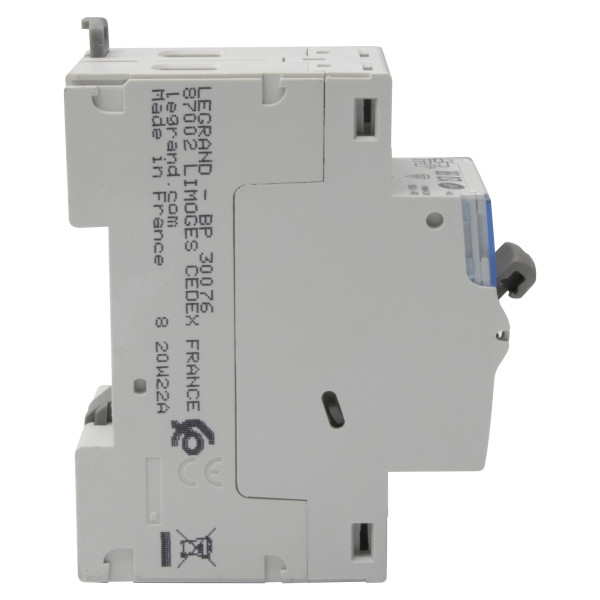 LEGRAND - Interrupteur différentiel - DX3 - 2P - 40A - 30mA - Type F - Départ Bas à Vis - Réf : 411591