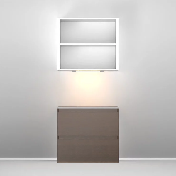 Miidex - Réglette LED Slim Home III - 617mm - 10W - IP44 - 3000/4000/6000K - Réf : 100962