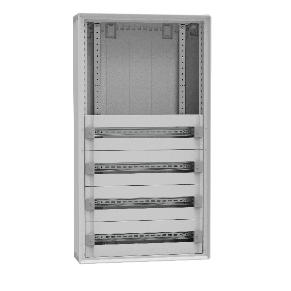 Legrand - Coffret de distribution XL3 HP 160 - 4 rangées de 24M avec espace dédié de 400mm - Réf : 1CO4ER24SPL