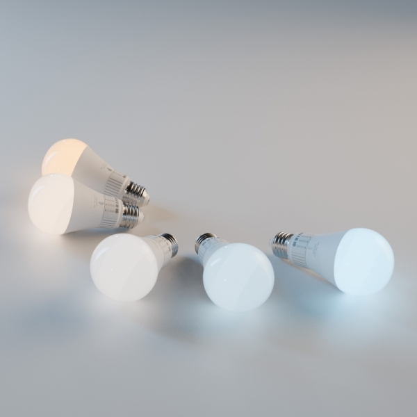 Spectrum - Ampoule LED E-27 - LED GLS 10W - Angle 270° - 5 CCT -1100lm - Réf : WOJ+14715