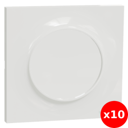 Schneider Odace - LOT - Va et Vient + plaque - complet - s520204  x10 + s520702 x10