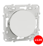 Schneider - Odace 2011 - LOT de 120 Va-et-Vient - Blanc - Ref. : S520204x120