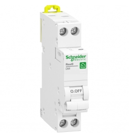 SCHNEIDER - Resi9 - disjoncteur modulaire - 1P+N - 2A - courbe C - peignable - Réf : R9PFC602