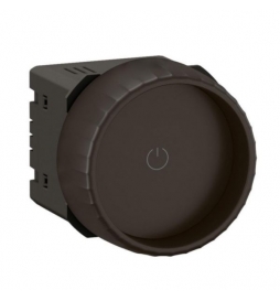 Legrand - Céliane 2024 - Variateur avec ou sans neutre - 200W -  Noir - LED - Réf : CN0408