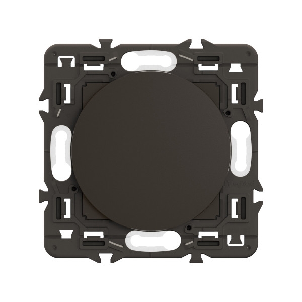 Legrand - Céliane 2024 - Obturateur complet noir - SANS PLAQUE - 1 poste - Réf : CZ0210