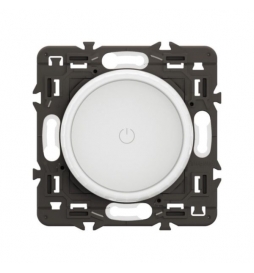 Legrand - Céliane 2024 - Variateur avec ou sans neutre - 200W - LED - Blanc - SANS PLAQUE - 1 poste - Réf : CX0408