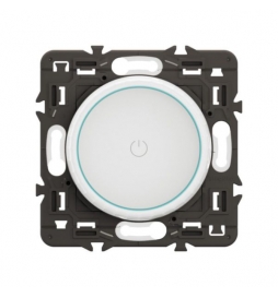 Legrand - Céliane 2024 - Variateur avec ou sans neutre - 200W - LED - Blanc - SANS PLAQUE - 1 poste - Réf : CX0408