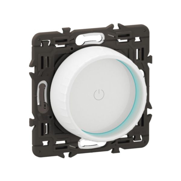 Legrand - Céliane 2024 - Variateur avec ou sans neutre - 200W - LED - Blanc - SANS PLAQUE - 1 poste - Réf : CX0408
