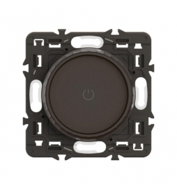 Legrand - Céliane 2024 - Variateur avec ou sans neutre - 200W - LED - Noir - SANS PLAQUE - 1 poste - Réf : CZ0408