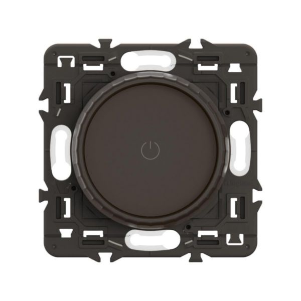 Legrand - Céliane 2024 - Variateur avec ou sans neutre - 200W - LED - Noir - SANS PLAQUE - 1 poste - Réf : CZ0408