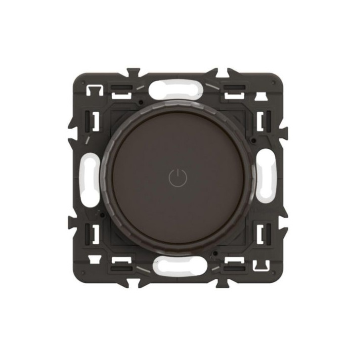 Legrand - Céliane 2024 - Variateur avec ou sans neutre - 200W - LED - Noir - SANS PLAQUE - 1 poste - Réf : CZ0408