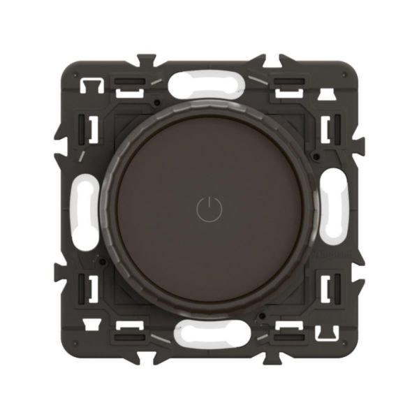 Legrand - Céliane 2024 - Variateur avec ou sans neutre - 200W - LED - Noir - SANS PLAQUE - 1 poste - Réf : CZ0408