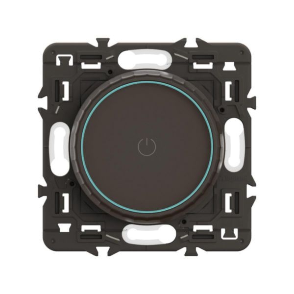 Legrand - Céliane 2024 - Variateur avec ou sans neutre - 200W - LED - Noir - SANS PLAQUE - 1 poste - Réf : CZ0408