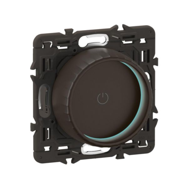 Legrand - Céliane 2024 - Variateur avec ou sans neutre - 200W - LED - Noir - SANS PLAQUE - 1 poste - Réf : CZ0408