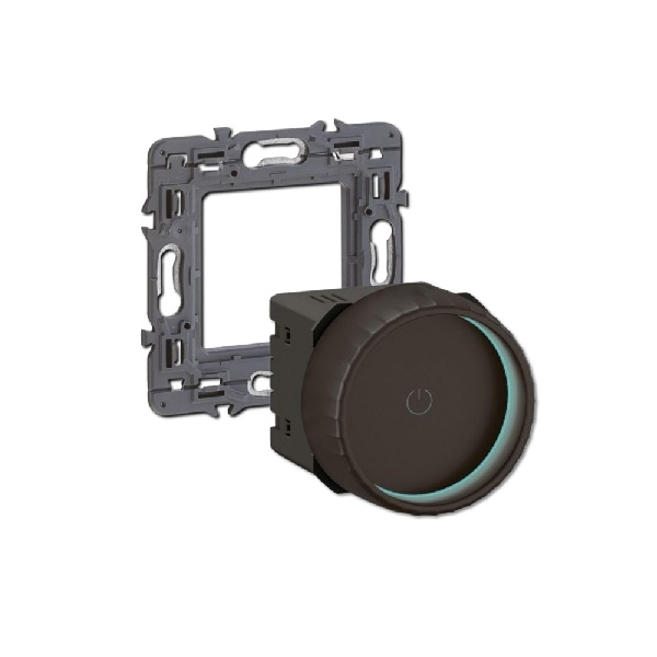 Legrand - Céliane 2024 - Variateur avec ou sans neutre - 200W - LED - Noir - SANS PLAQUE - 1 poste - Réf : CZ0408