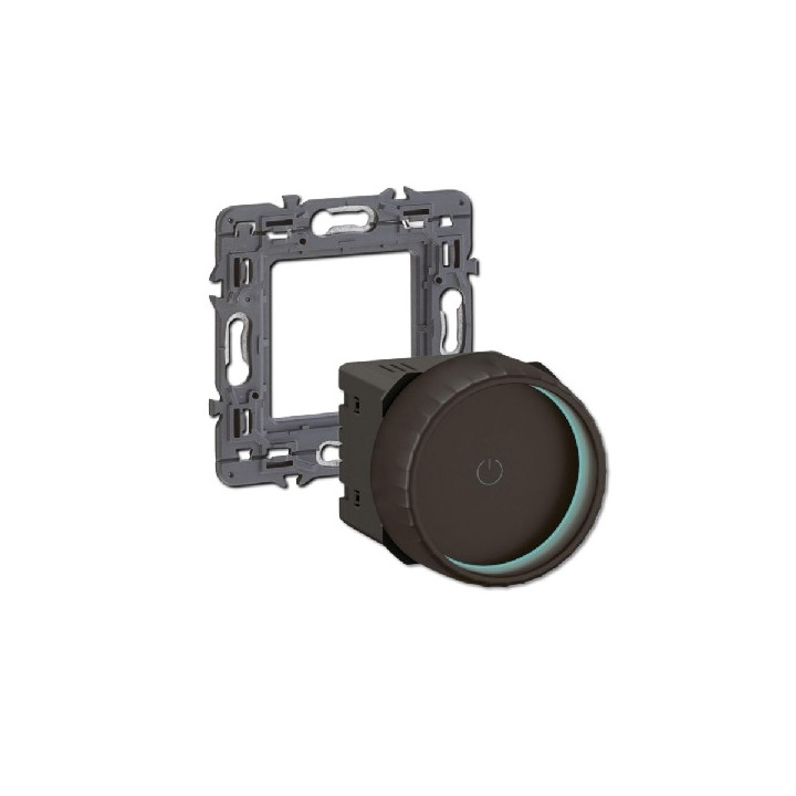 Legrand - Céliane 2024 - Variateur avec ou sans neutre - 200W - LED - Noir - SANS PLAQUE - 1 poste - Réf : CZ0408
