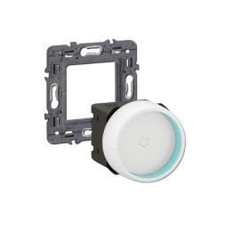 Legrand - Céliane 2024 - Variateur avec ou sans neutre - 200W - LED - Blanc - SANS PLAQUE - 1 poste - Réf : CX0408