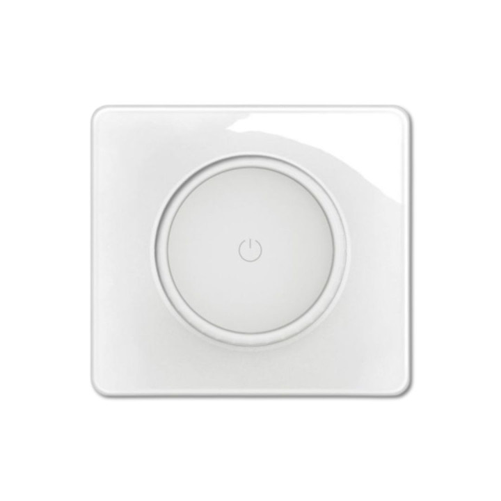 Legrand - Céliane 2024 - Variateur avec ou sans neutre - 200W - LED - Blanc - COMPLET - 1 poste - Réf : CX0408+CP0001