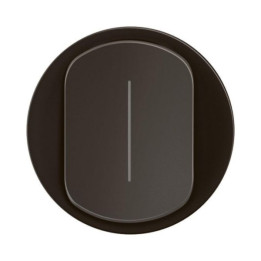 Legrand - Céliane 2024 - Enjoliveur pour interrupteur ou va-et-vient témoin - Noir - Réf : CN0007
