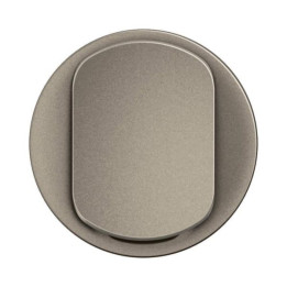 Legrand - Céliane 2024 - Enjoliveur pour interrupteur et ou va-et-vient - Titane - Réf : CT0001