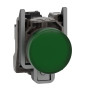 Schneider - Harmony XB4 - Voyant lumineux rond Ø22 - IP66 - vert - LED intégrée - 24V - Réf : XB4BVB3