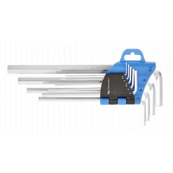 Hogert - Ensemble de clés hexagonales extra longues - Réf : HT1W803