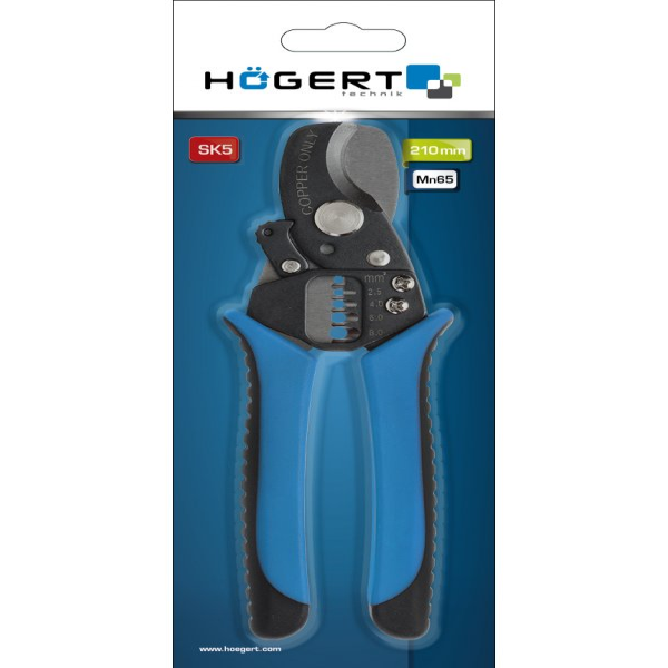 Hogert - Pince coupante pour câble max. 12mm - Réf : HT1P047