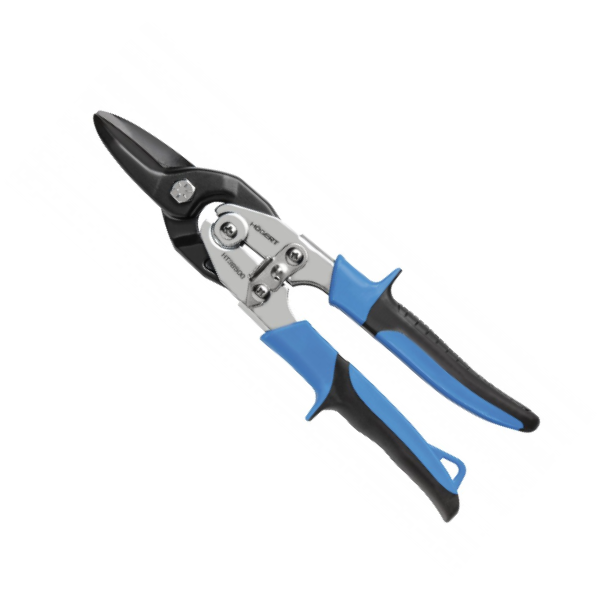 Hogert - Cisaille à tôle aviation - 250mm - Coupe droite- Réf : HT3B500