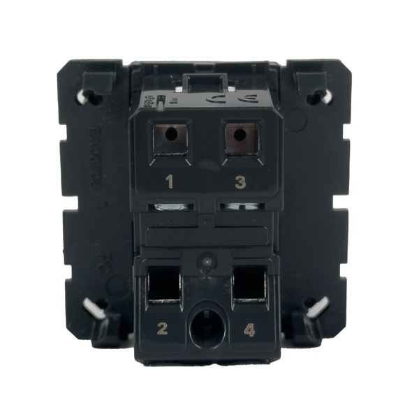 Legrand - Céliane 2024 - Permutateur 10AX pour va-et-vient - Blanc - Réf : CM0005