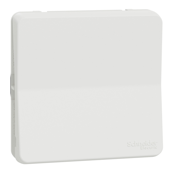 Schneider - Mureva Styl - Composable va et vient en saillie ou encastré  - IP55 - IK08 - connexion auto - blanc - Réf : MUR39723