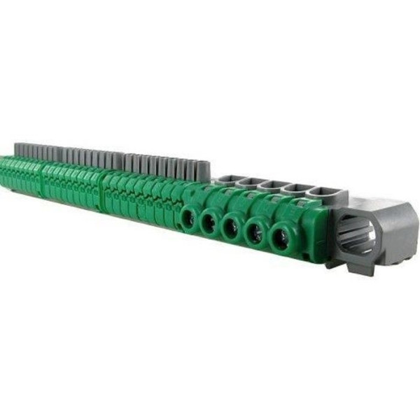 Legrand - Bornier de répartition terre - L. 227mm - 13 modules - Réf : 405055