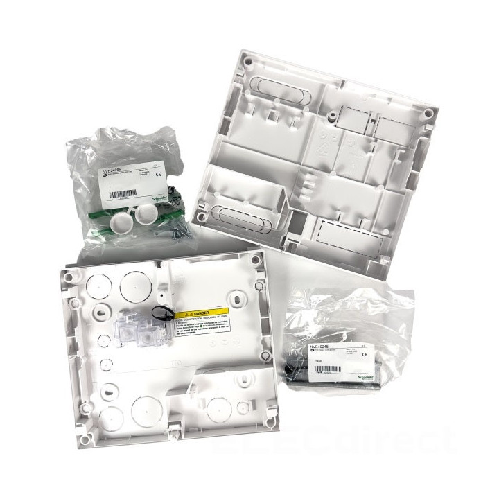 Schneider - R9H13206 - Platine pour Disjoncteur branchement Seul - Mono / TRI - prof. 45mm - Réf : R9H13206